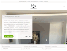 Tablet Screenshot of logrosinmobiliaria.com